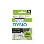 DYMO 45010 D1-teippi musta/kirkas 12mm x 7m