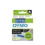DYMO 45016 D1-teippi musta/sininen 12mm x 7m