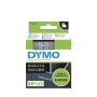 DYMO 45020 D1-teippi valkoinen/kirkas 12mm x 7m