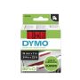 DYMO 45807 D1-teippi musta/punainen 19mm x 7m