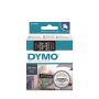 DYMO 45811 D-1 teippi valkoinen/musta 24mm x 7m